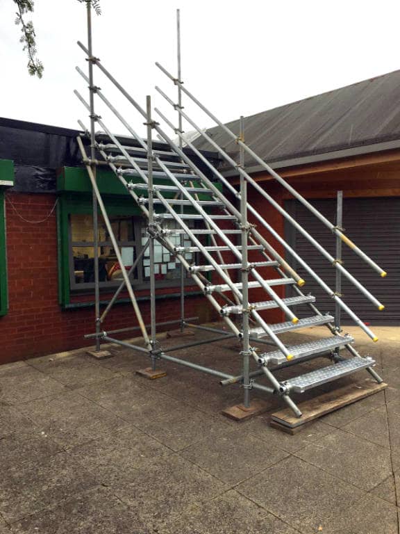 Scaffolding Stairs